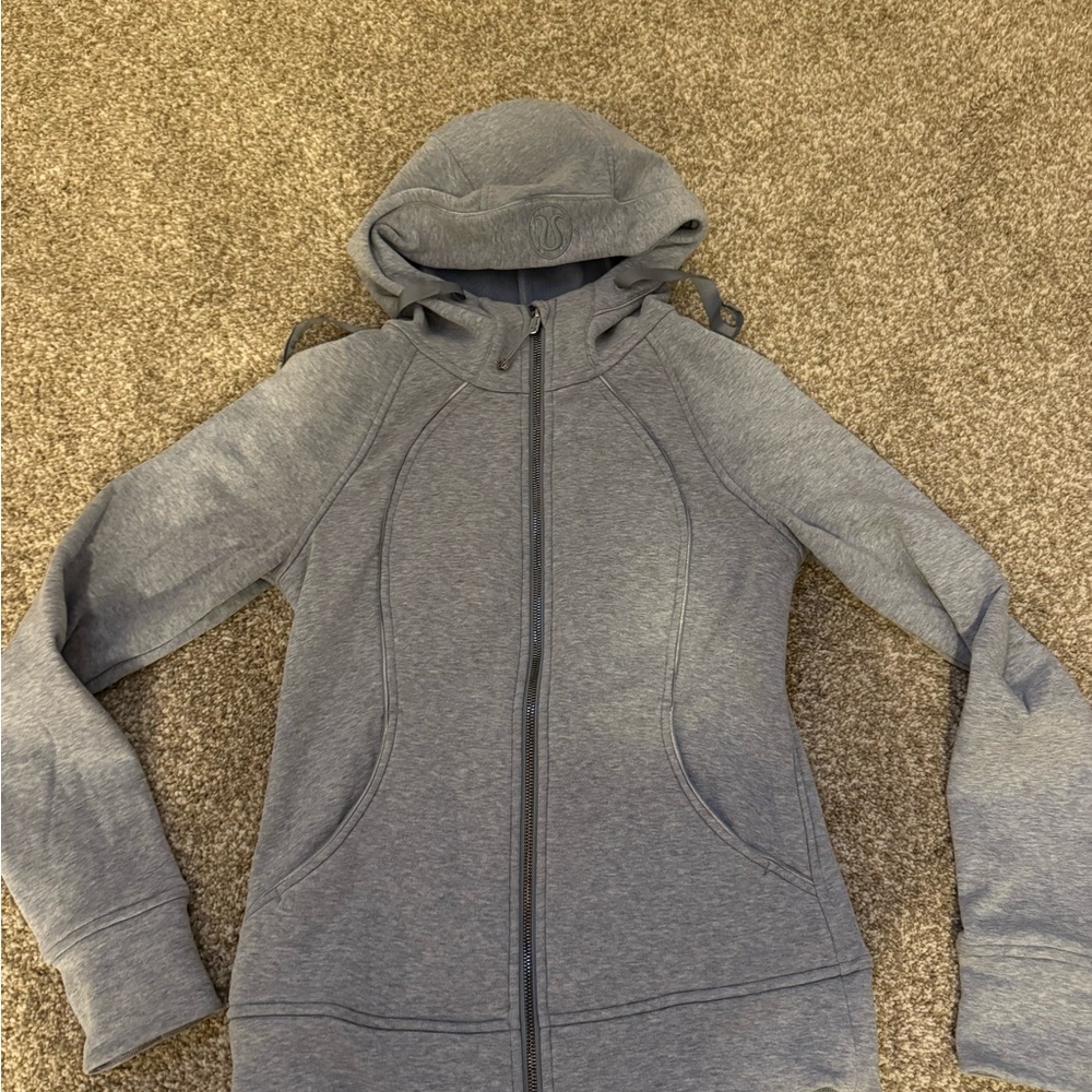 Lululemon Blue Scuba Hoodie